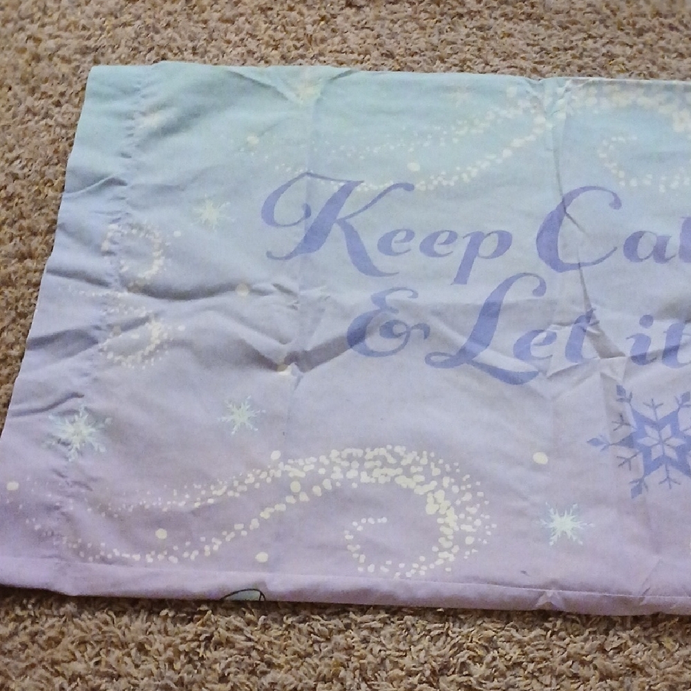 Disney Frozen Olaf Pillowcase - Light Blue and White - Picture 3 of 5
